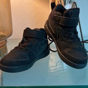 Nike, Kids' Court Borough 2 High Top Sneaker Big Kid